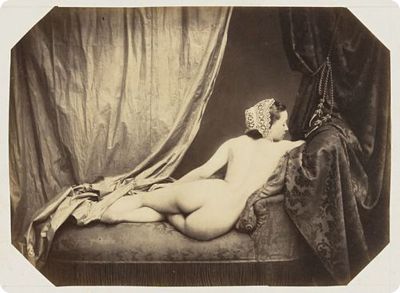 Auguste Belloc. Nude. c. 1858 Via moma