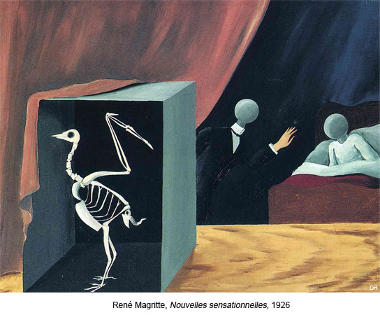 René Magritte, Nouvelles sensationnelles,1926